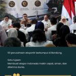Barantin Kumpulkan 101 Eksportir Jawa Barat, Tegaskan Layanan Karantina Cepat dan Bebas Pungli
